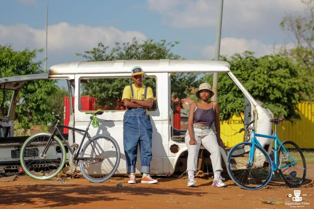 Lifestyle cycling portrait photographed by Sipho Dlamini